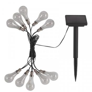 Preview: Eureka! Lightbulb Solar Lichterkette - Set mit 10 Glühbirnen